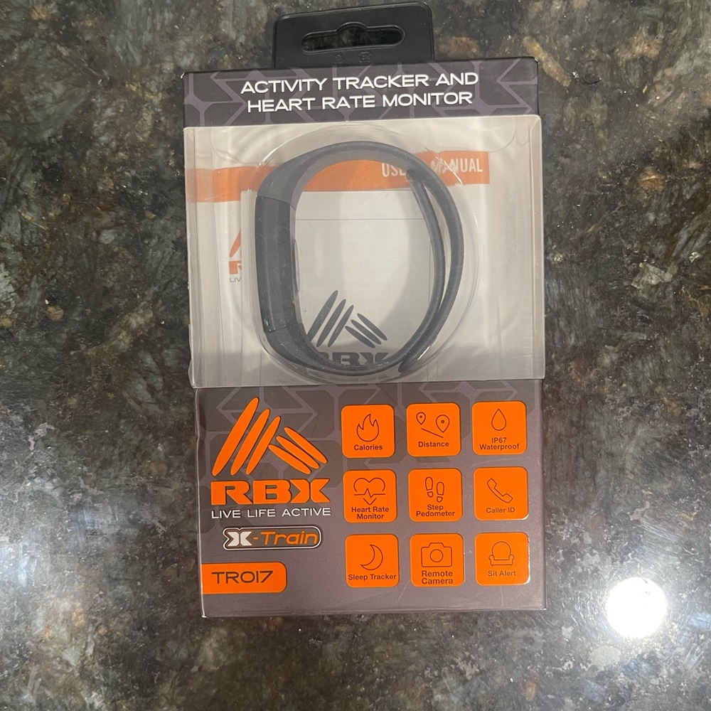 New in box- Activity and health tracker band